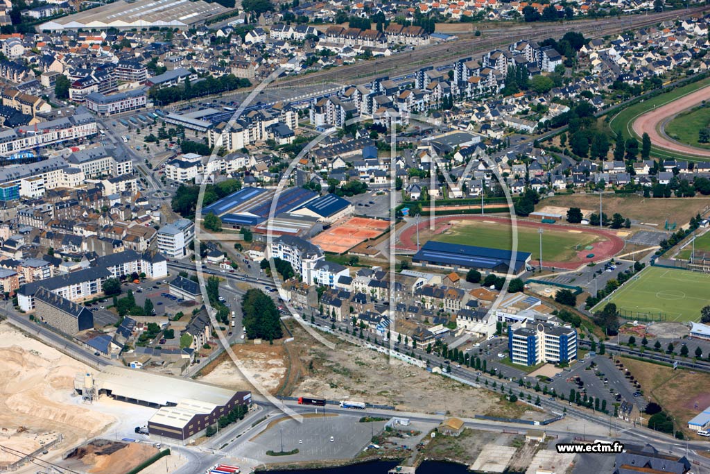 Photo arienne de Saint-Malo (La Gare-Marville)