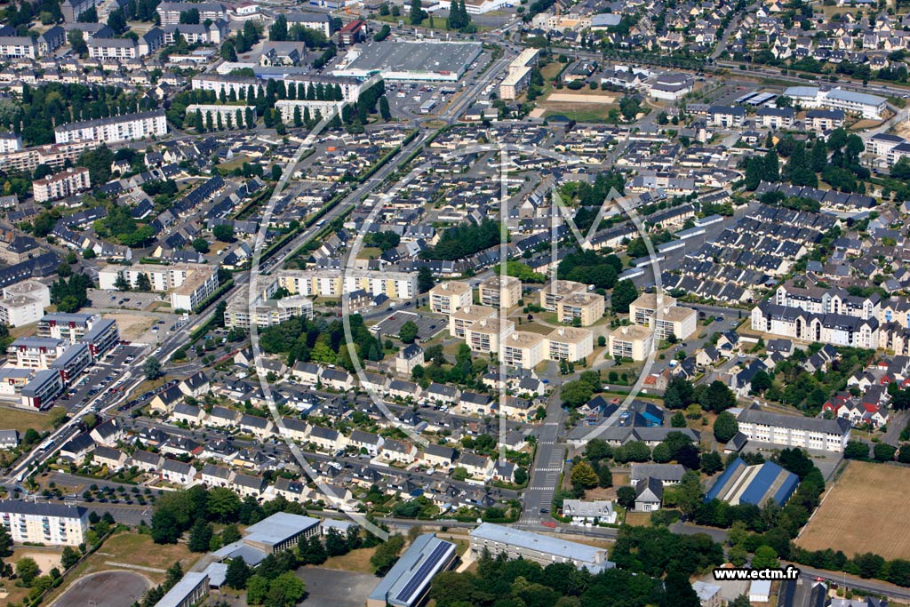 Photo arienne de Saint-Malo (La Madeleine-La Hulotais)