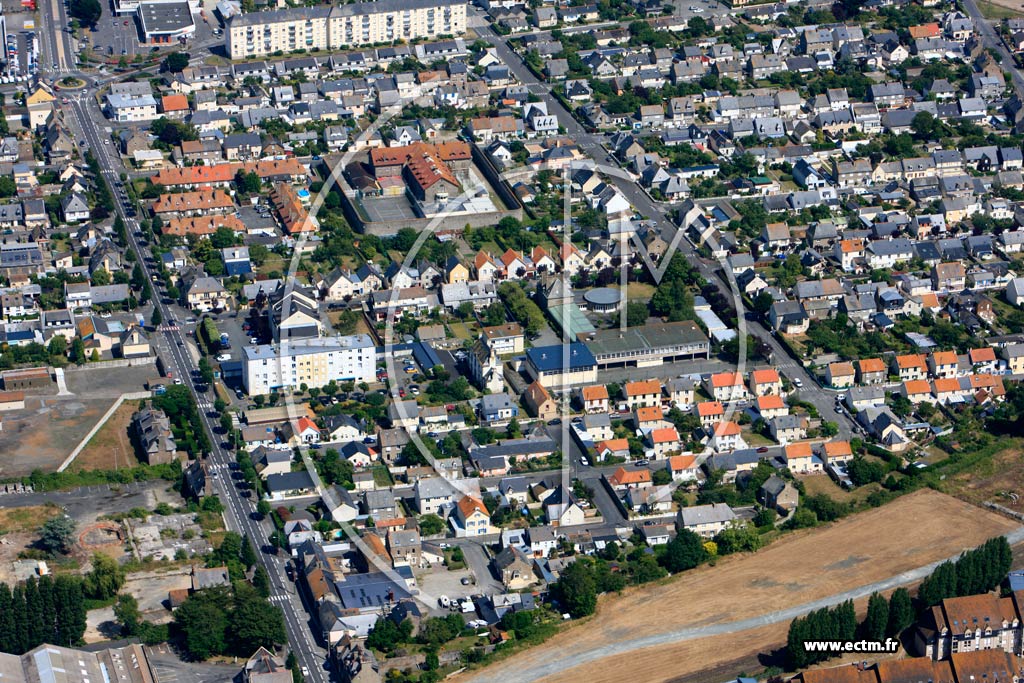Photo arienne de Saint-Malo (Le Clos-Cadot - l'Esprance)