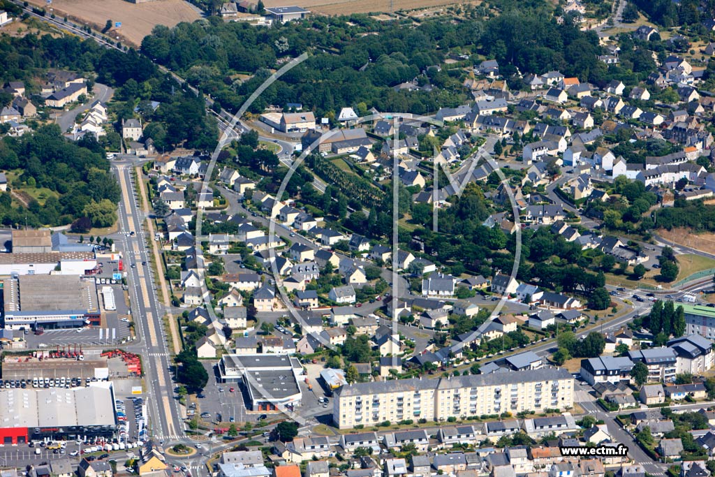 Photo arienne de Saint-Malo (Le Clos-Cadot - l'Esprance)