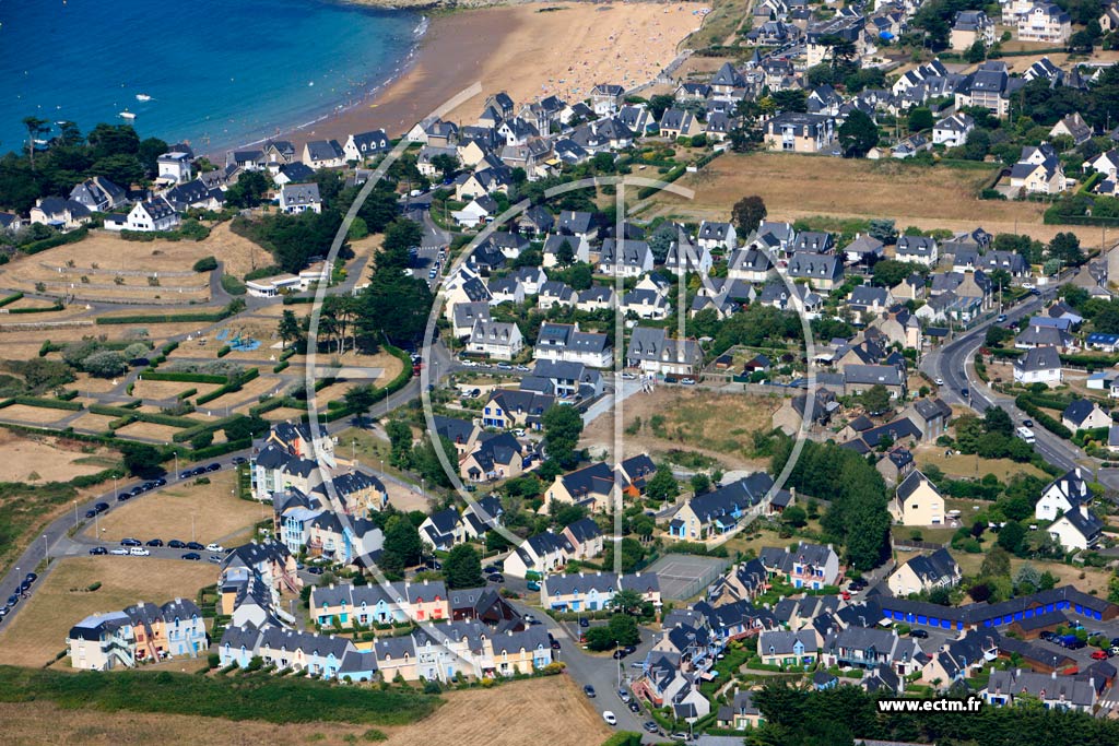 Photo arienne de Saint-Malo (Le Minihic)