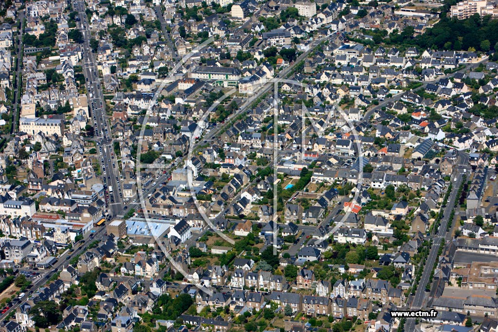 Photo arienne de Saint-Malo (Le Sillon-Courtoisville)