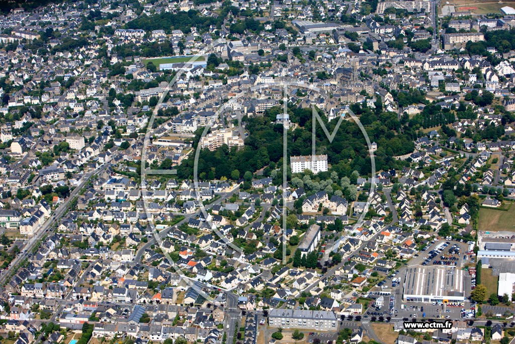 Photo arienne de Saint-Malo (Le Sillon-Courtoisville)