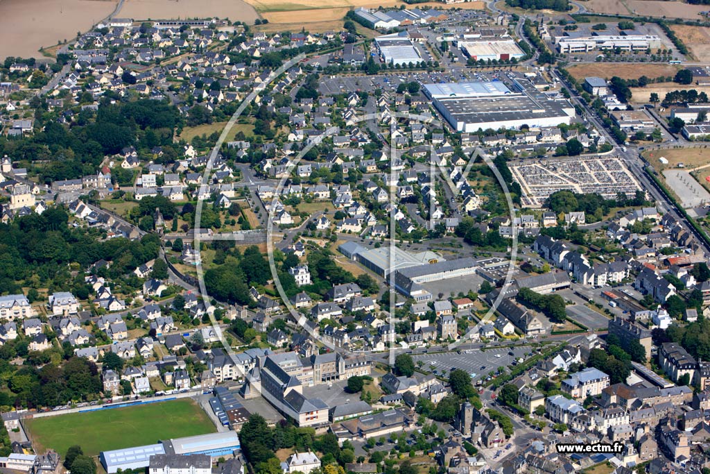 Photo arienne de Saint-Malo (Parame Centre-Rochebonne)