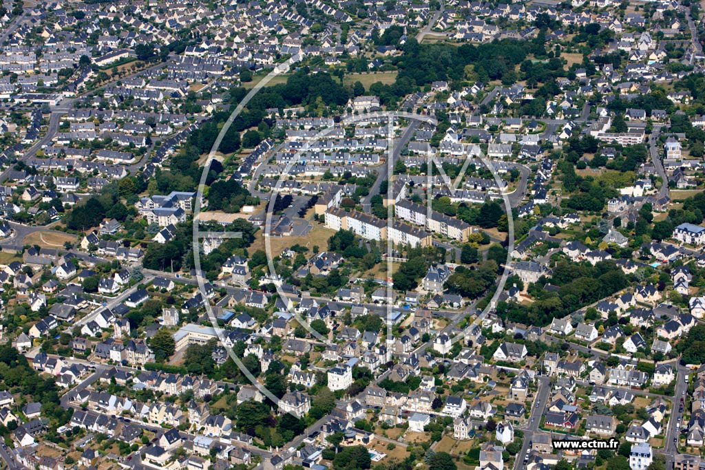 Photo arienne de Saint-Malo (Parame Centre-Rochebonne)