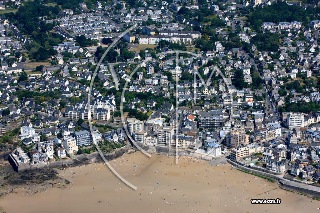 Photo arienne de Saint-Malo (Parame Centre-Rochebonne)