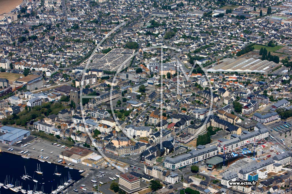 Photo arienne de Saint-Malo (Rocabay)