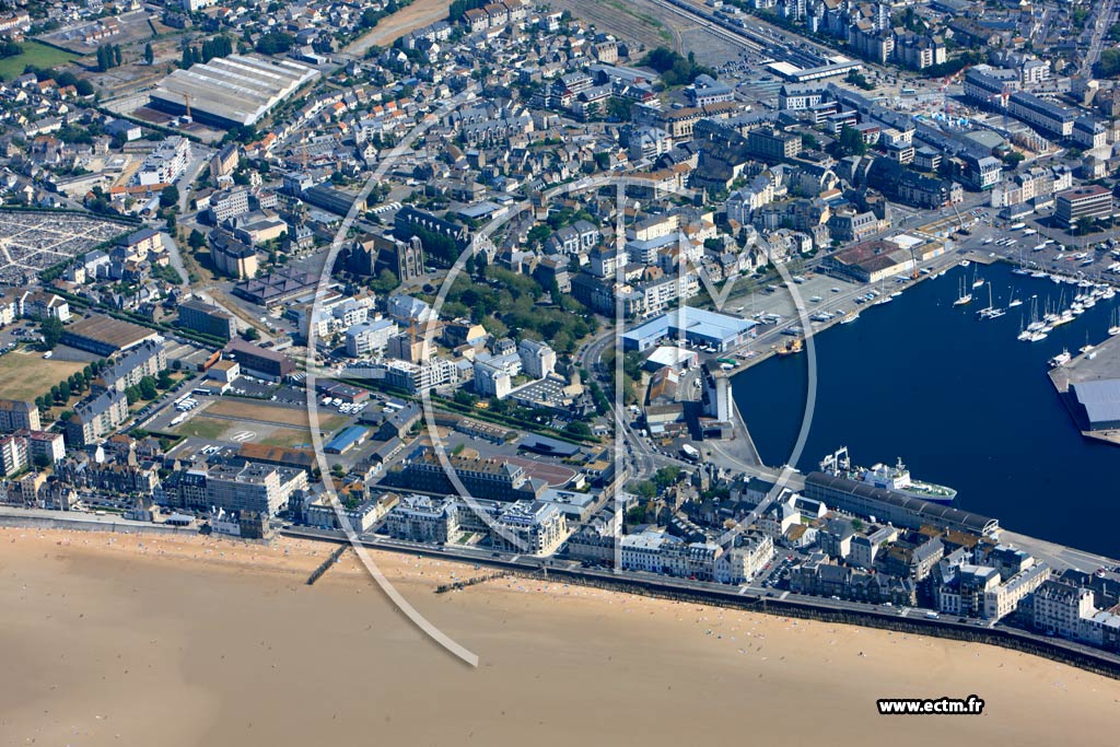 Photo arienne de Saint-Malo (Rocabay)