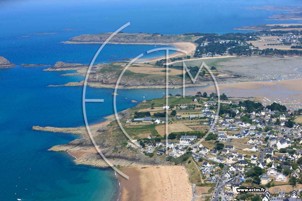 Photo arienne de Saint-Malo (Rothneuf)