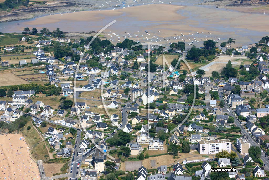 Photo arienne de Saint-Malo (Rothneuf)