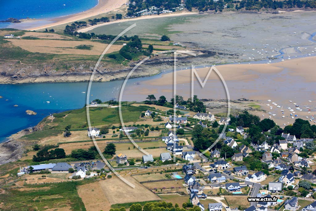Photo arienne de Saint-Malo (Rothneuf)