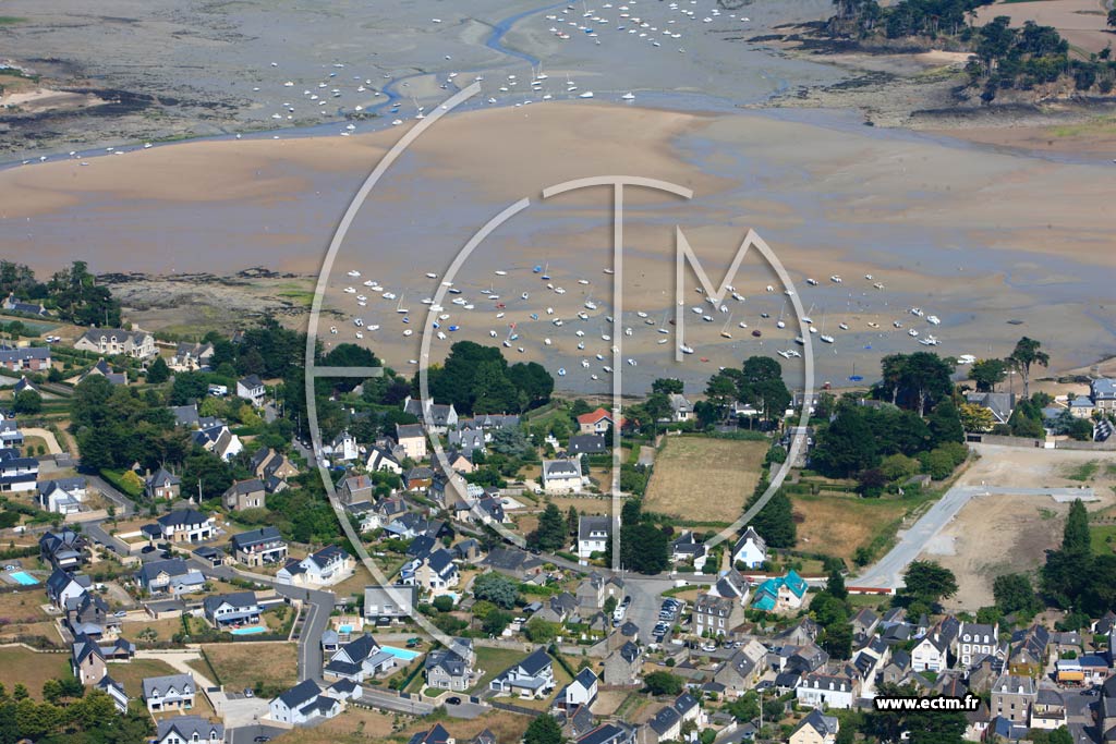 Photo arienne de Saint-Malo (Rothneuf)