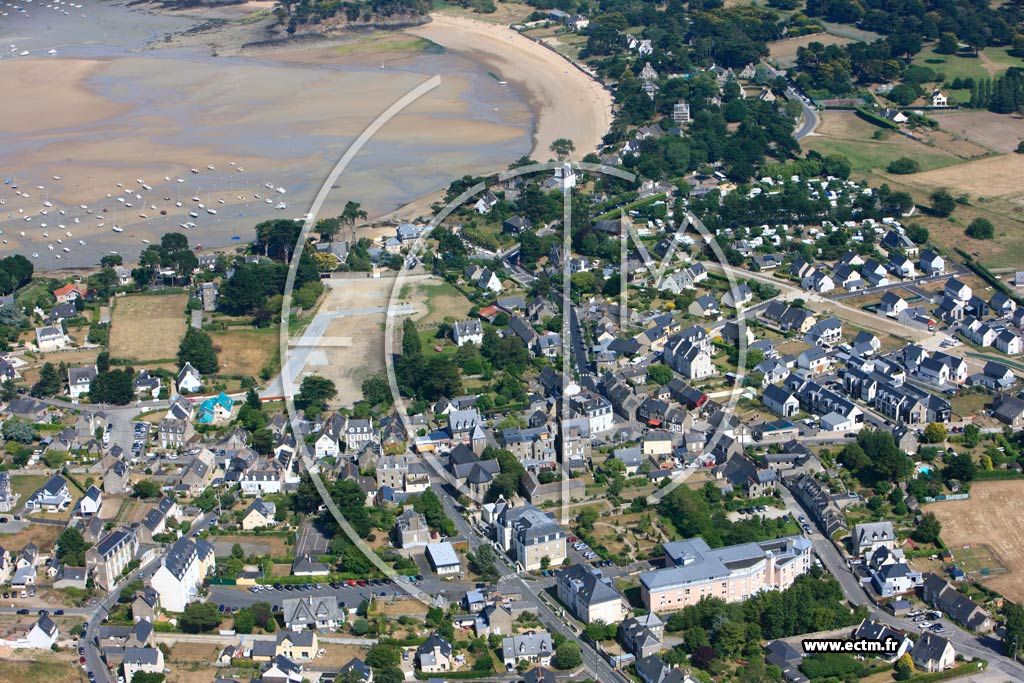 Photo arienne de Saint-Malo (Rothneuf)