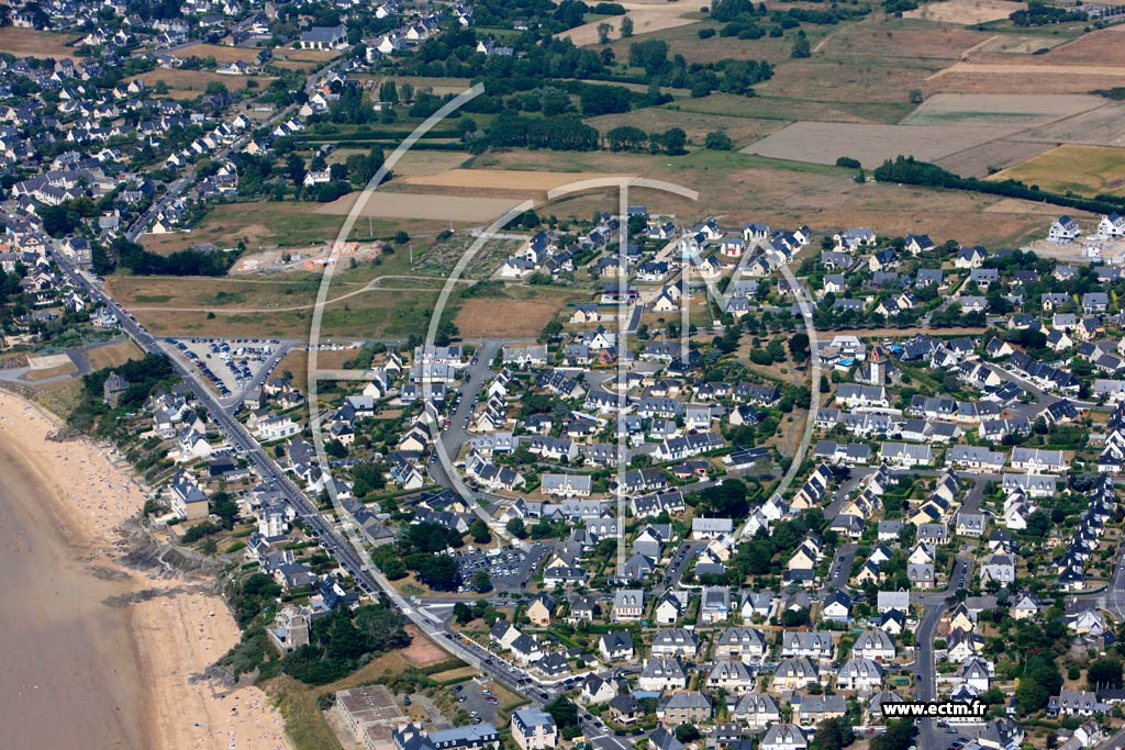 Photo arienne de Saint-Malo (Saint Ideuc-La Haize)