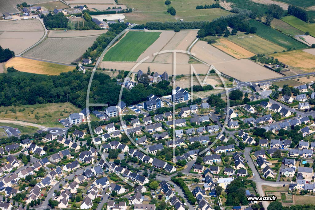 Photo arienne de Saint-Malo (Saint Ideuc-La Haize)