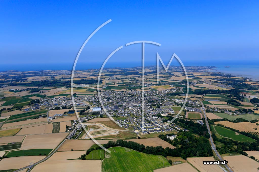 Photo arienne de Saint-Mloir-des-Ondes