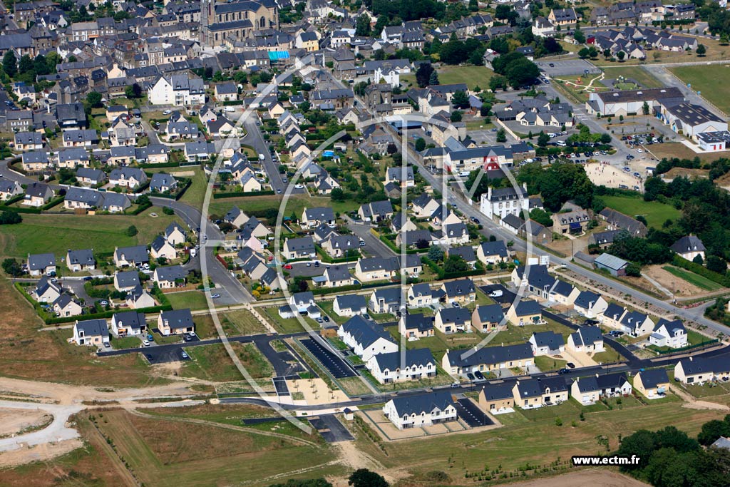 Photo arienne de Saint-Mloir-des-Ondes