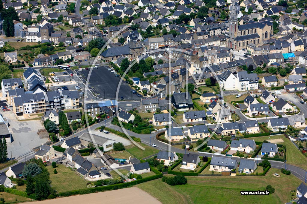 Photo arienne de Saint-Mloir-des-Ondes