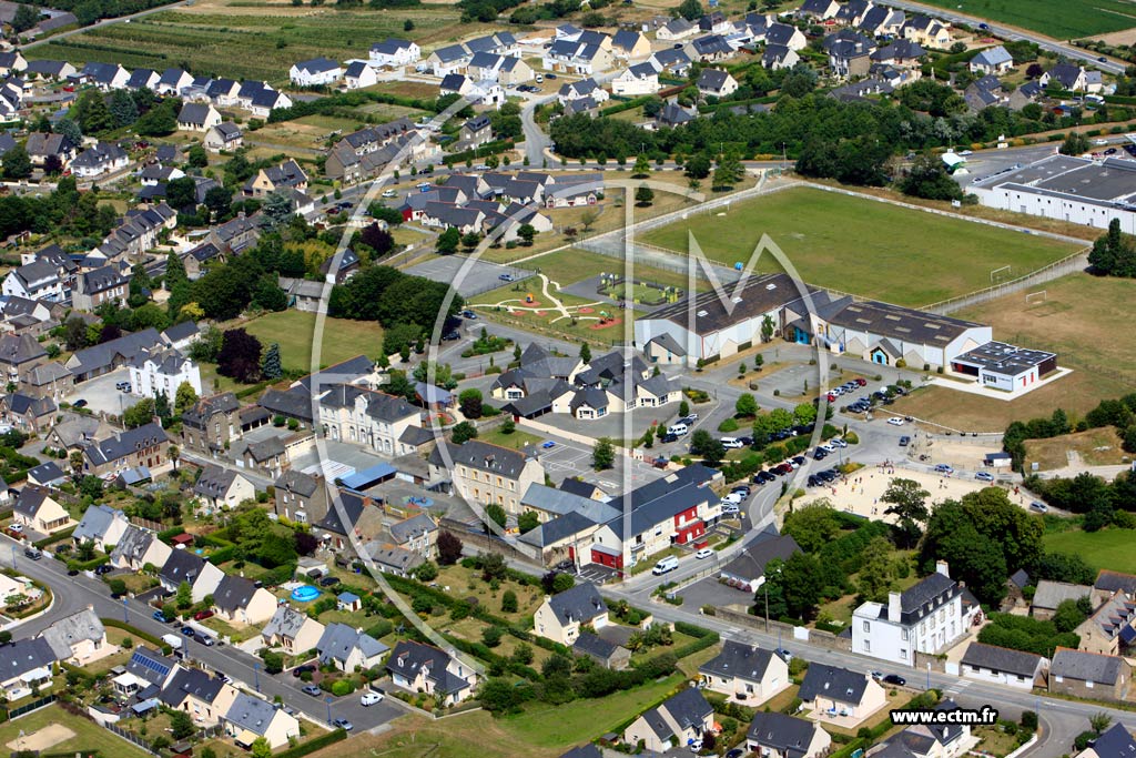 Photo arienne de Saint-Mloir-des-Ondes