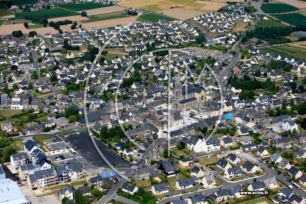 Photo arienne de Saint-Mloir-des-Ondes