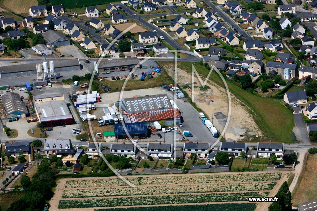 Photo arienne de Saint-Mloir-des-Ondes