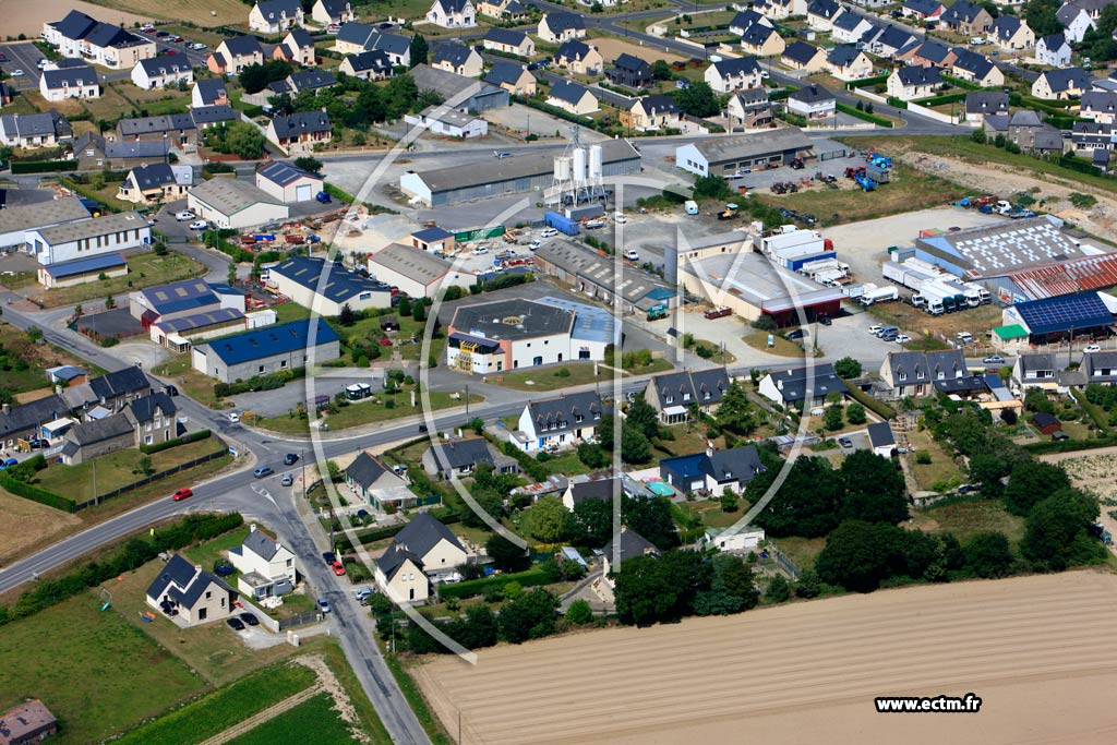 Photo arienne de Saint-Mloir-des-Ondes
