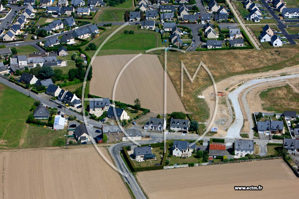 Photo arienne de Saint-Mloir-des-Ondes