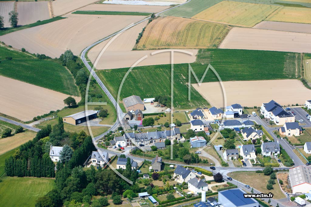 Photo arienne de Saint-Mloir-des-Ondes