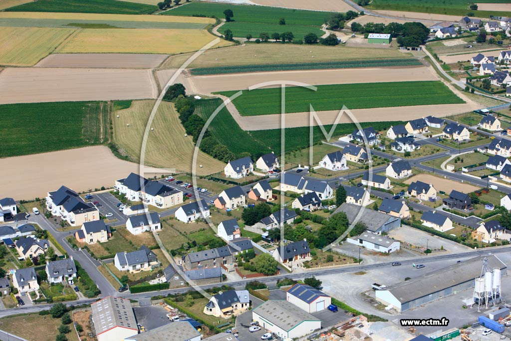 Photo arienne de Saint-Mloir-des-Ondes