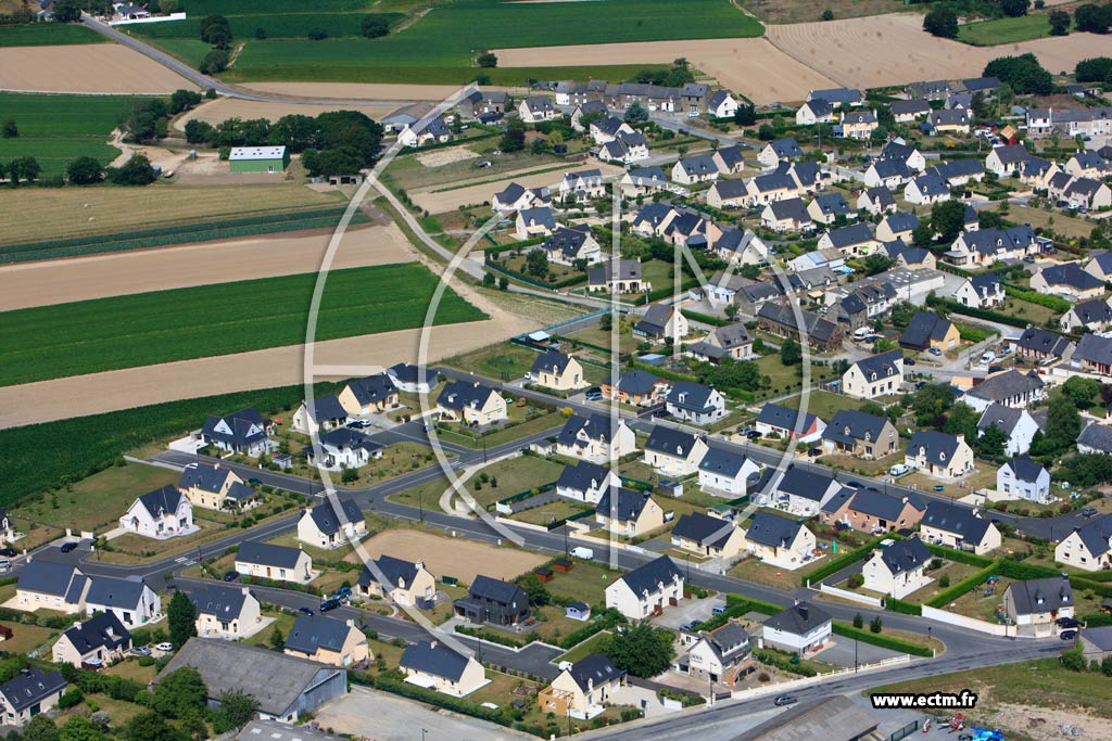 Photo arienne de Saint-Mloir-des-Ondes