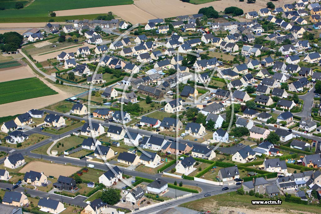 Photo arienne de Saint-Mloir-des-Ondes
