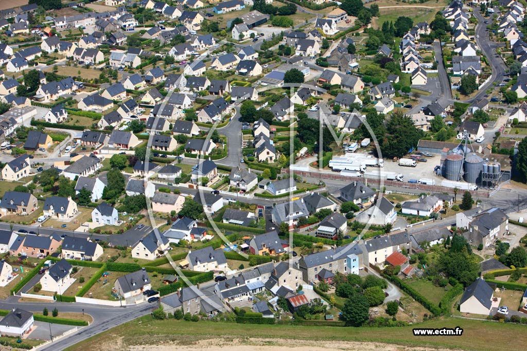 Photo arienne de Saint-Mloir-des-Ondes