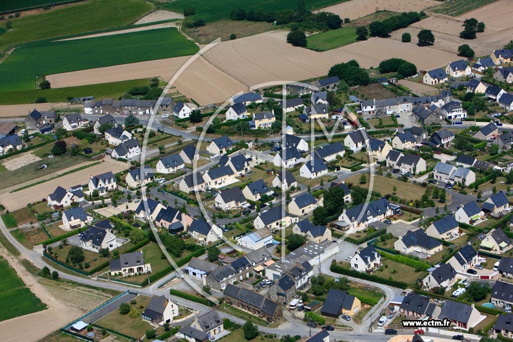 Photo arienne de Saint-Mloir-des-Ondes