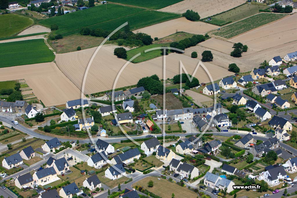 Photo arienne de Saint-Mloir-des-Ondes