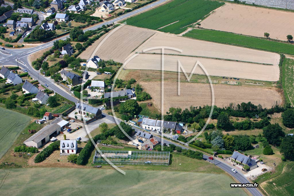 Photo arienne de Saint-Mloir-des-Ondes
