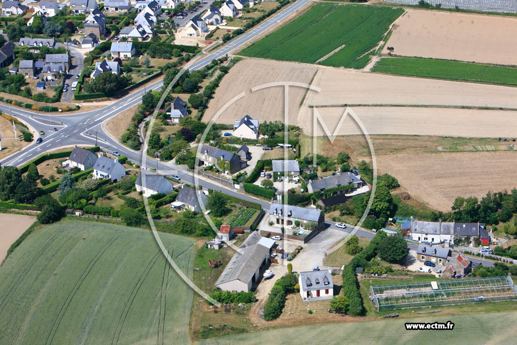 Photo arienne de Saint-Mloir-des-Ondes