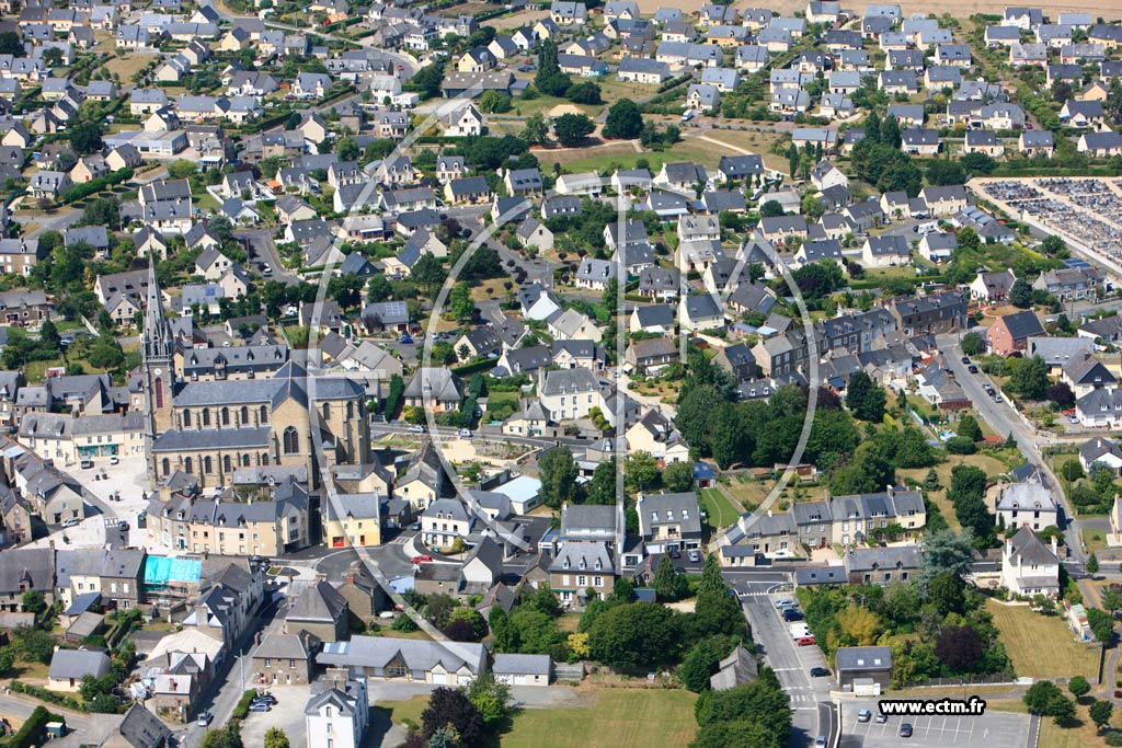 Photo arienne de Saint-Mloir-des-Ondes