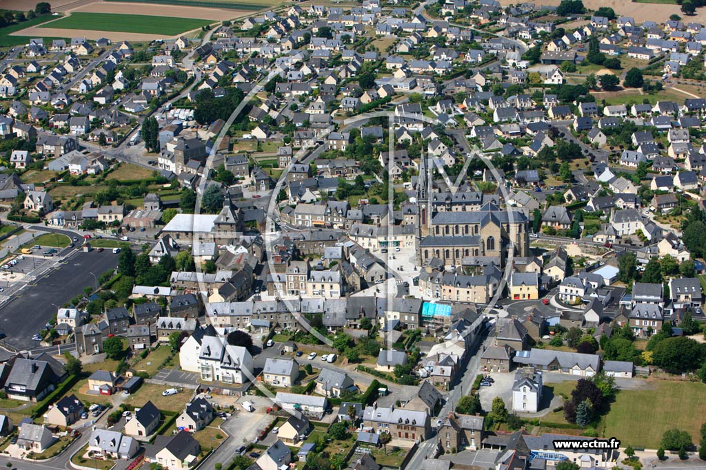 Photo arienne de Saint-Mloir-des-Ondes