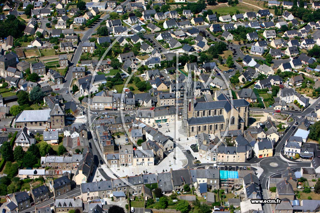 Photo arienne de Saint-Mloir-des-Ondes