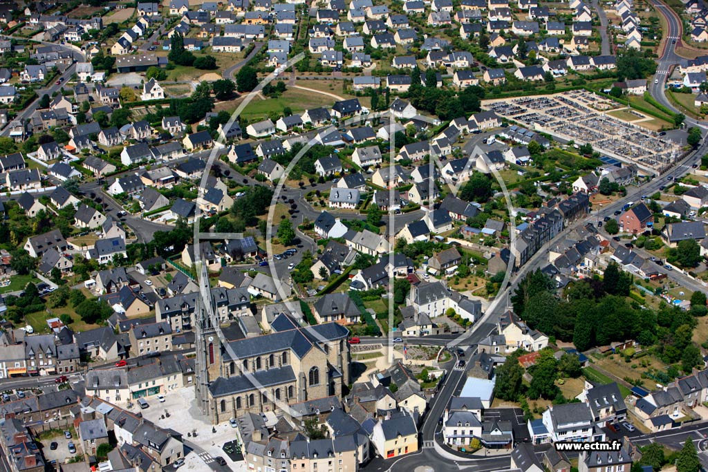 Photo arienne de Saint-Mloir-des-Ondes