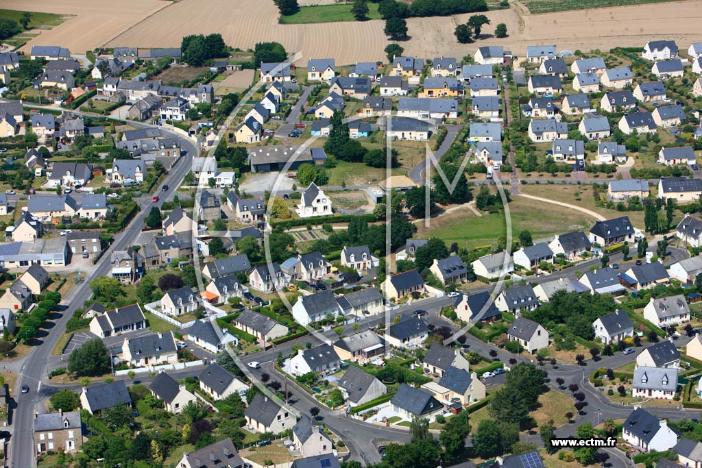 Photo arienne de Saint-Mloir-des-Ondes