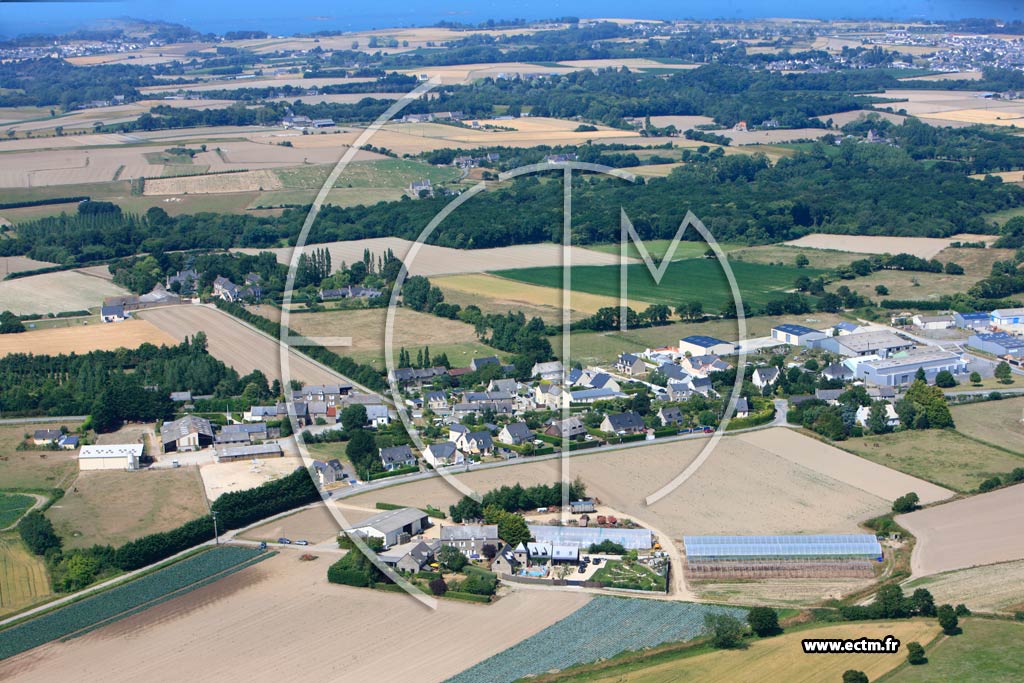 Photo arienne de Saint-Mloir-des-Ondes (La Beuglais)