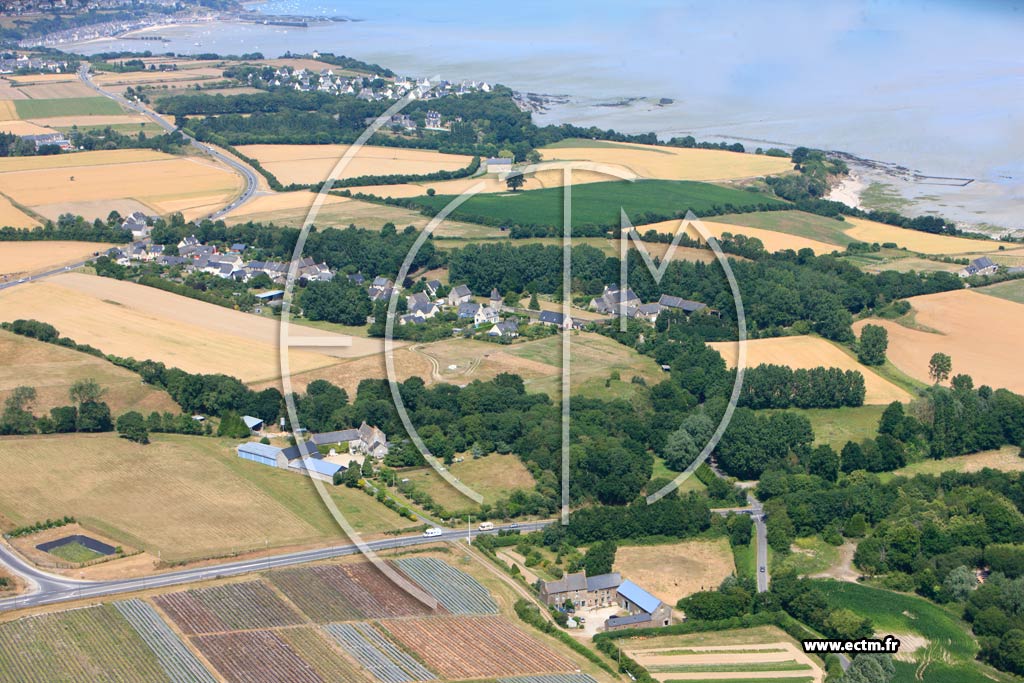 Photo arienne de Saint-Mloir-des-Ondes (La Coudre)