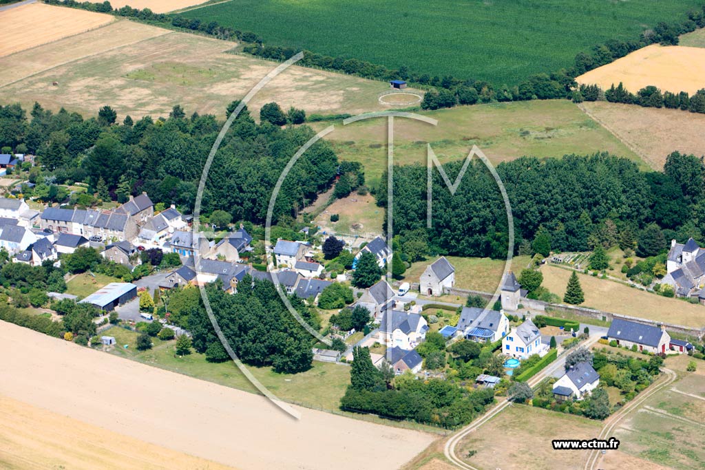 Photo arienne de Saint-Mloir-des-Ondes (La Coudre)