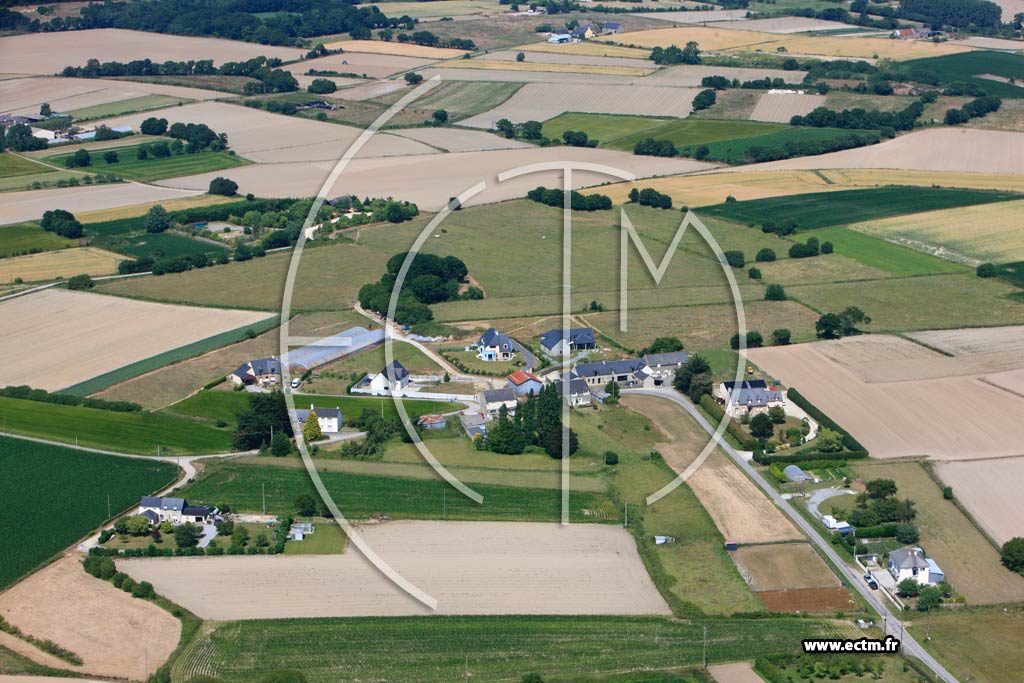 Photo arienne de Saint-Mloir-des-Ondes (La Lignerie)