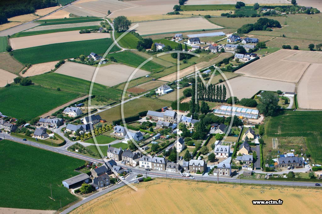 Photo arienne de Saint-Mloir-des-Ondes (La Loge)