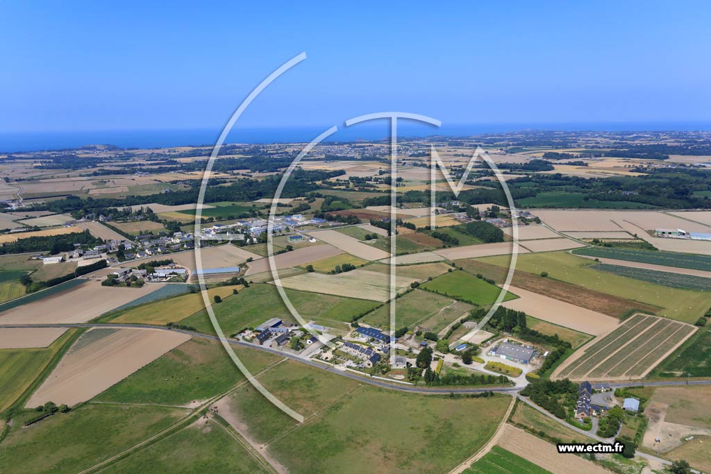 Photo arienne de Saint-Mloir-des-Ondes (Le Tertre Bal)