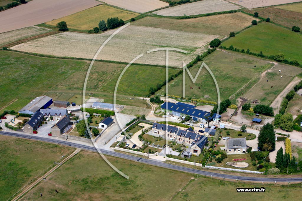 Photo arienne de Saint-Mloir-des-Ondes (Le Tertre Bal)