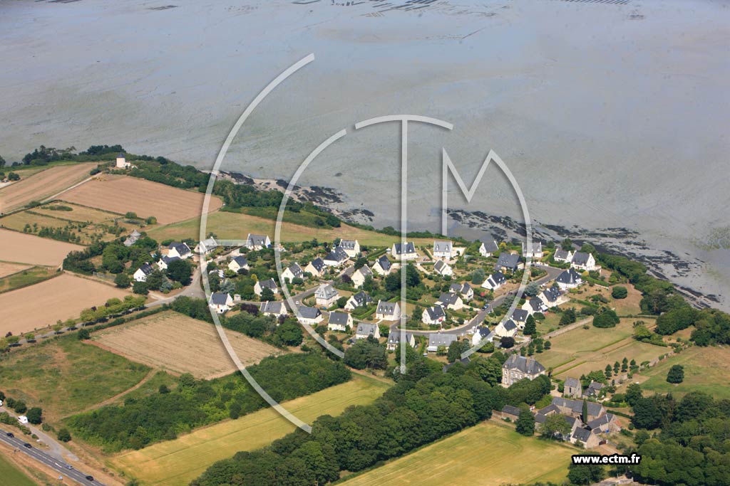 Photo arienne de Saint-Mloir-des-Ondes (Le Vaulerault)