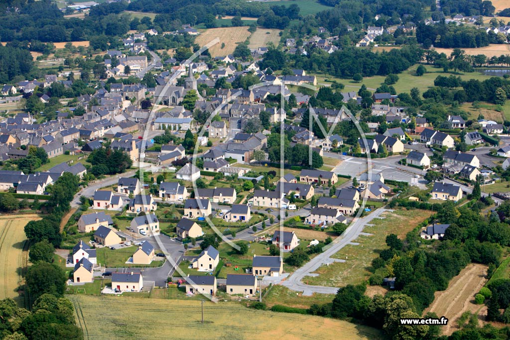 Photo arienne de Saint-Pierre-de-Plesguen